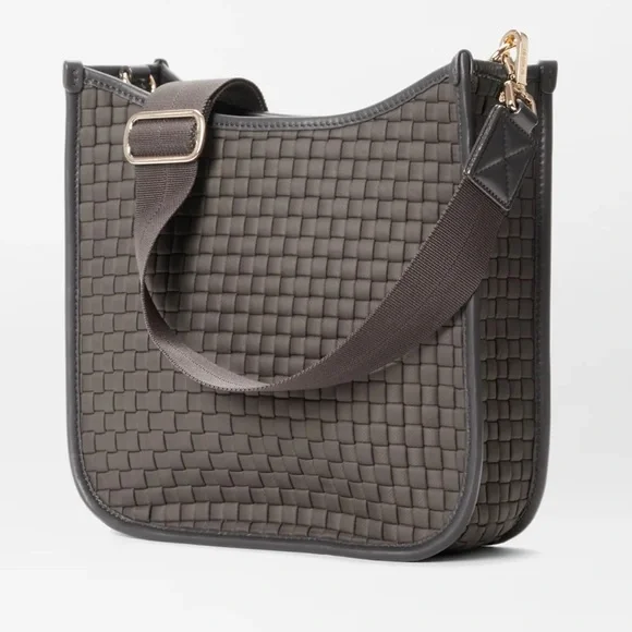 MZ WALLACE NEW MAGNET WOVEN BOX CROSSBODY BAG - Picture 3 of 16